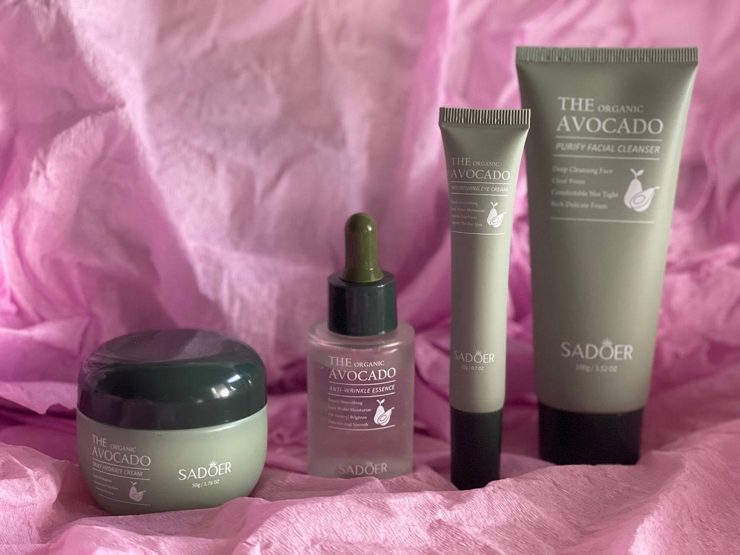 🌿 Pack Cosmética de Aguacate – Belleza Natural, Hidratación Profunda 🥑