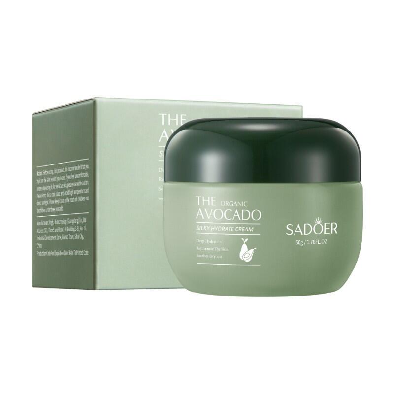 Crema Facial Hidratante de Aguacate Orgánico