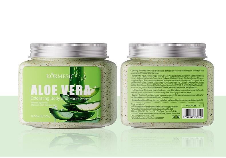 Exfoliante Corporal de Aloe Vera