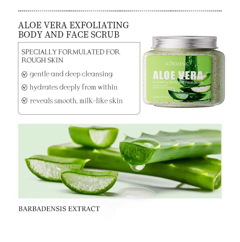 Exfoliante Corporal de Aloe Vera