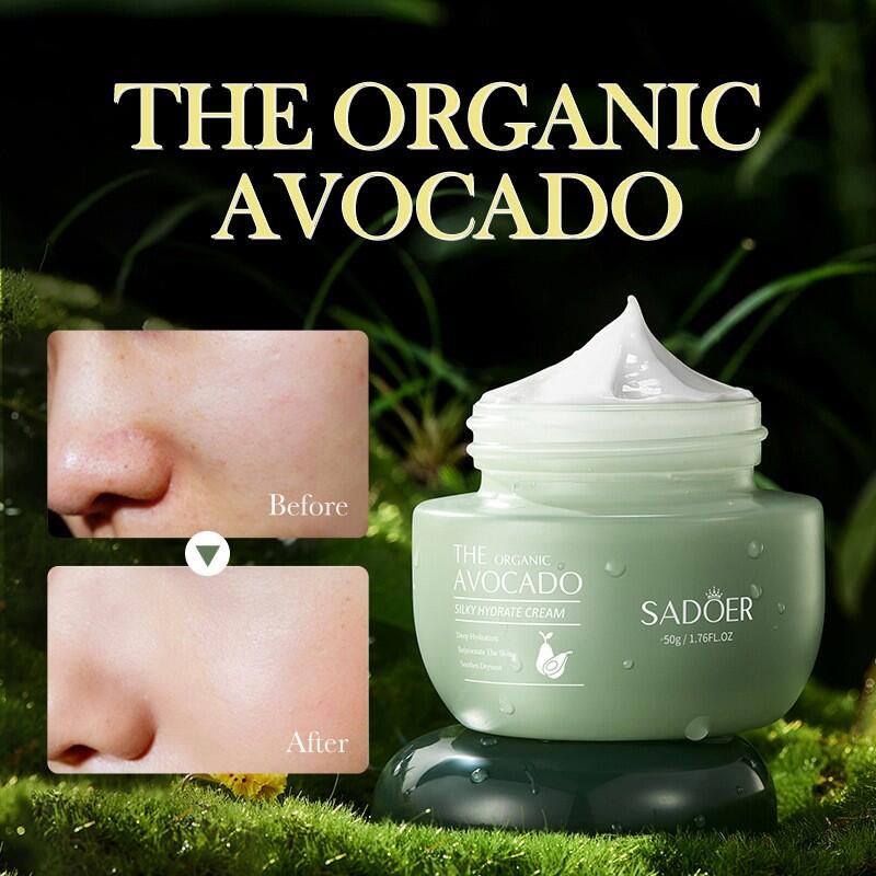 Crema Facial Hidratante de Aguacate Orgánico