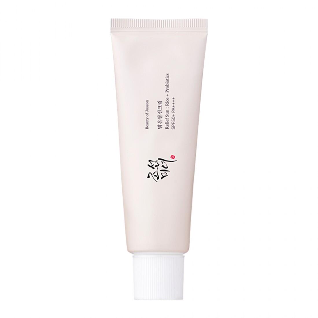 Crema solar con ingredientes naturales SPF50+