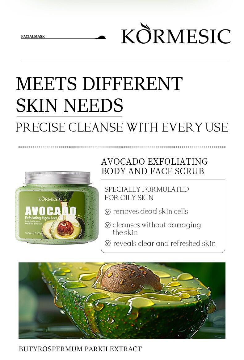 Exfoliante Corporal de Aguacate