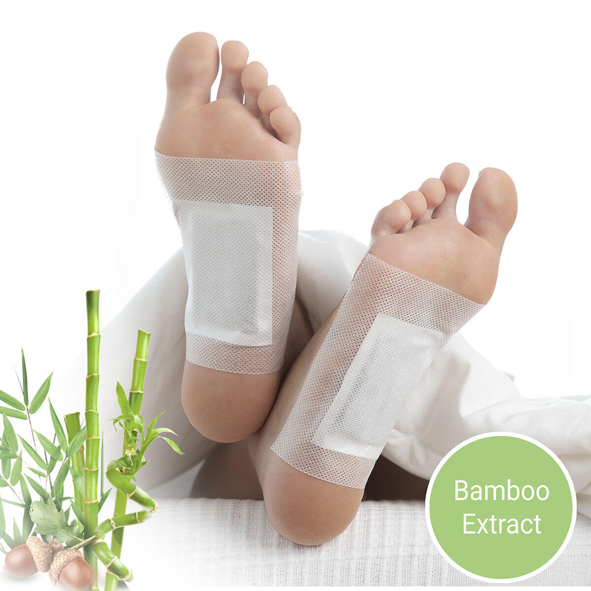Parches de Bamboo para Pies