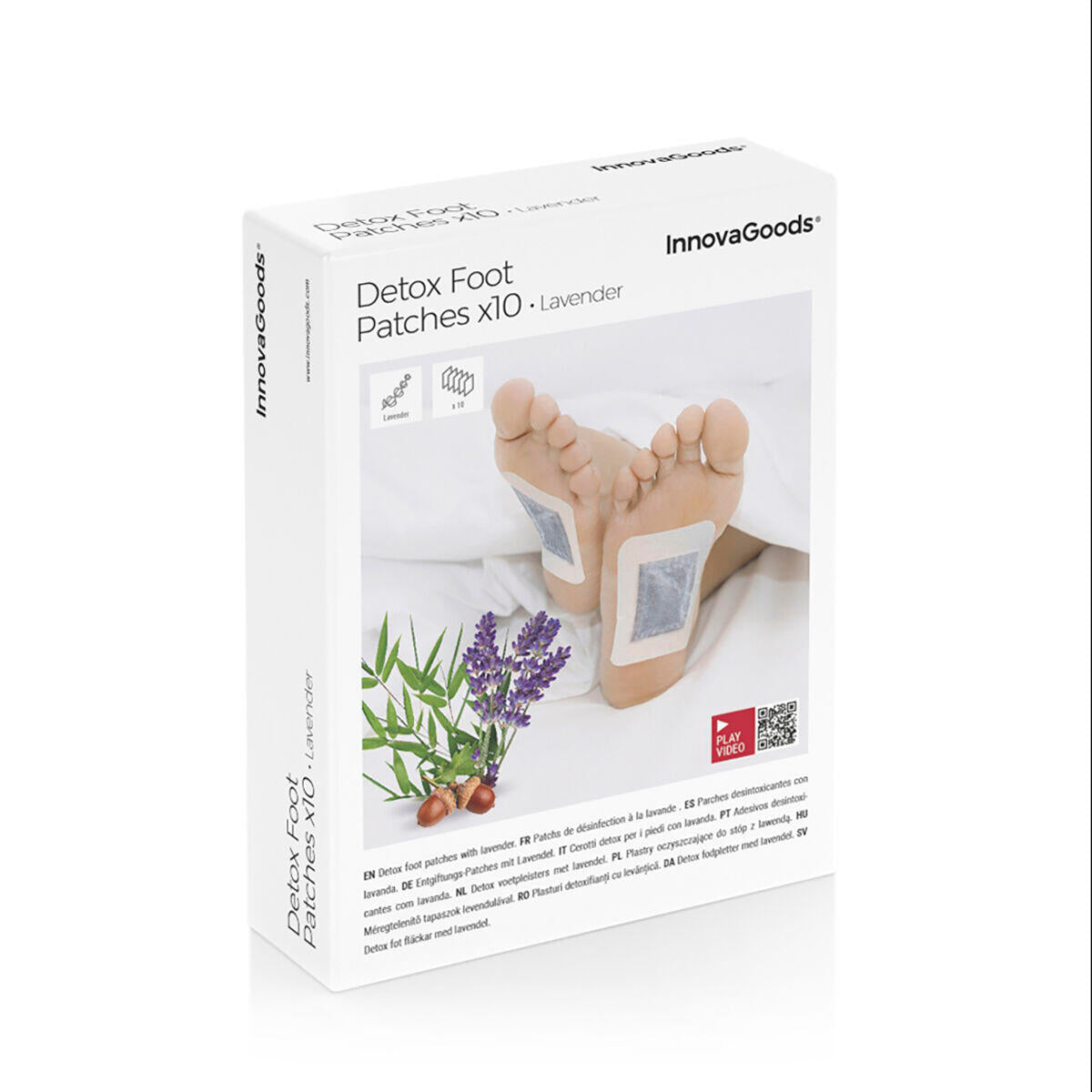 Parches de Lavanda para Pies