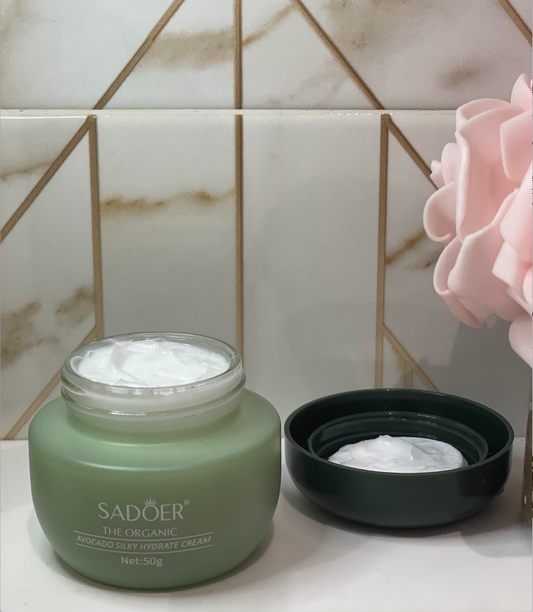 Crema Facial Hidratante de Aguacate Orgánico