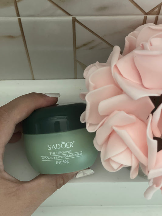 Crema Facial Hidratante de Aguacate Orgánico