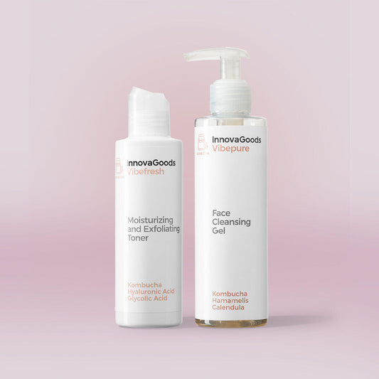Pack de Limpieza Facial Kombucha de InnovaGoods
