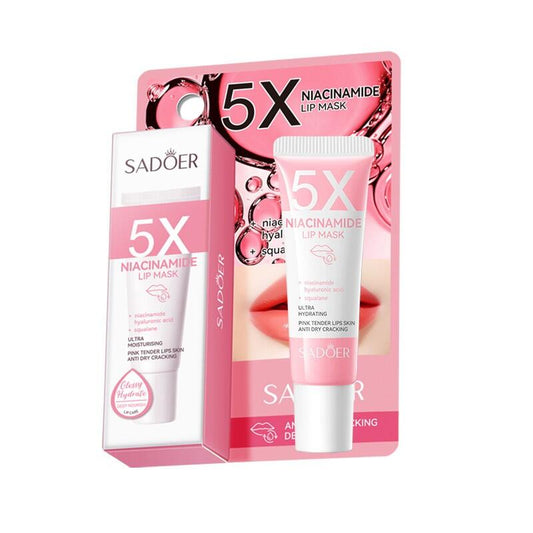 Mascarilla Labial Niacinamida + Ácido Hialurónico + Escualano