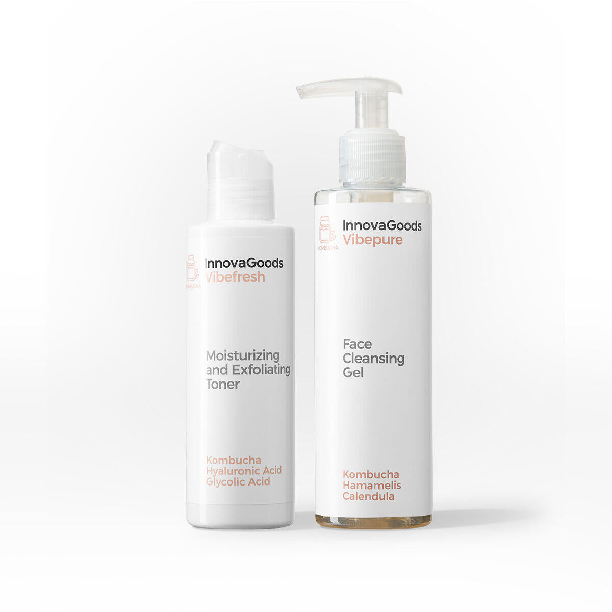 Pack de Limpieza Facial Kombucha de InnovaGoods