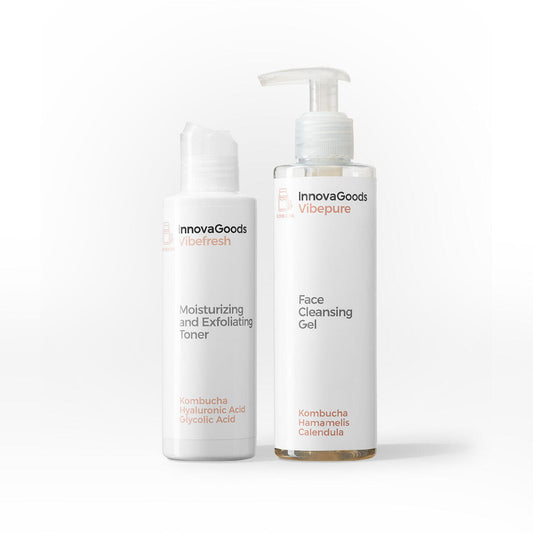 Pack de Limpieza Facial Kombucha de InnovaGoods