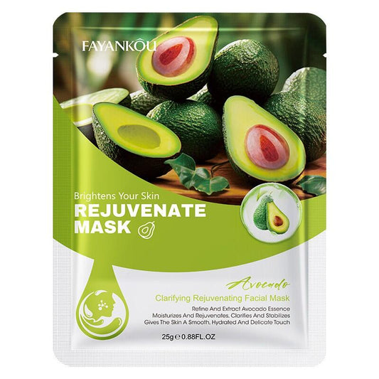 Mascarilla Facial Clarificante y Rejuvenecedora de Aguacate